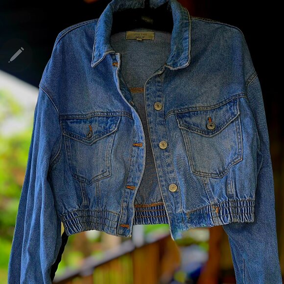 Love Tree Denim Jacket - Picture 1 of 2